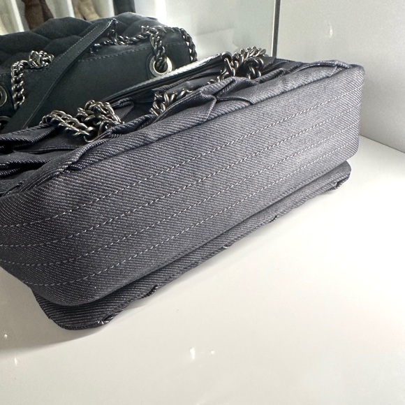 Chanel Blue Denim CC Flap Bag - Picture 4 of 7